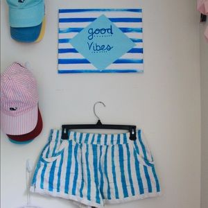 Anthropologie Striped Shorts